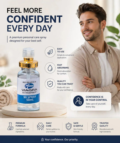ViAGRA SPRAY ED TREATMENT NEW Formula 2026