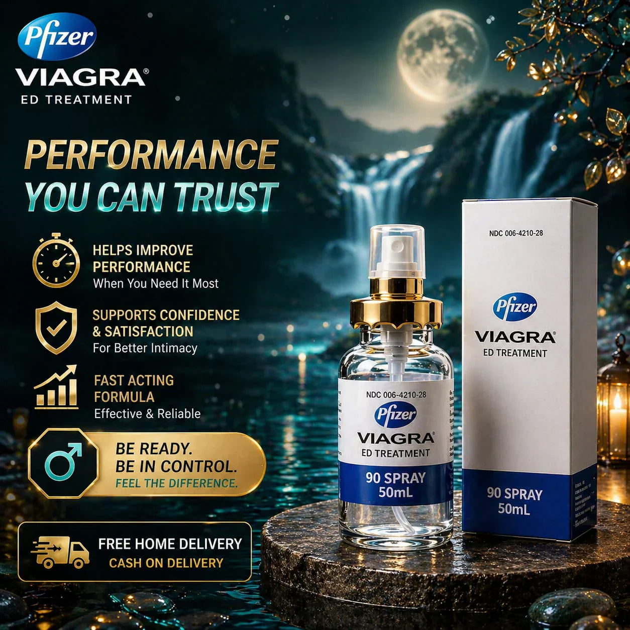 ViAGRA SPRAY ED TREATMENT NEW Formula 2026
