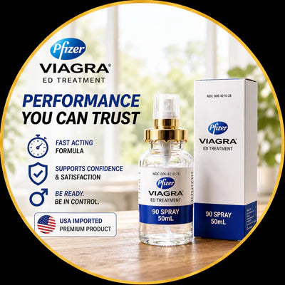ViAGRA SPRAY ED TREATMENT NEW Formula 2026