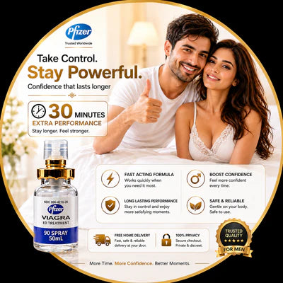 ViAGRA SPRAY ED TREATMENT NEW Formula 2026