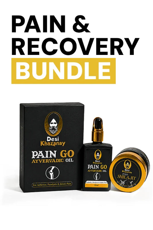 Pain & Recovery Bundle – Joint Pain Oil + Shilajit